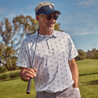 Men's Golf Performance Polo - Flight Pattern