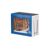 Hub Love AMS Pint Glasses - Set of 2