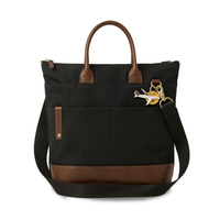 Otto Tote with Delta Plane Charm and Guitar Strap