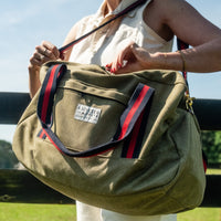 Nellie Weekender Bag with Delta Plane Charm