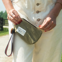 Lucy Mini Pouch - Fatigue Wash Canvas