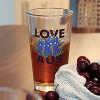 Hub Love AUS Pint Glasses - Set of 2