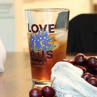 Hub Love AUS Pint Glasses - Set of 2