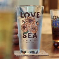 Hub Love SEA Pint Glasses - Set of 2