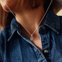 Atlanta ATL Mini Tag Charm Necklace