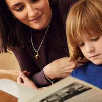 Delta Plane Charm Two-Tone