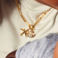 Delta Plane Charm Two-Tone