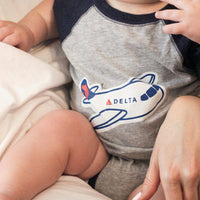 Delta Plane Baby Bodysuit