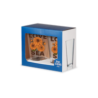 Hub Love SEA Pint Glasses - Set of 2