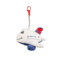 Plane Plush Keychain