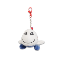Plane Plush Keychain
