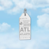 Atlanta ATL Luggage Tag Charm