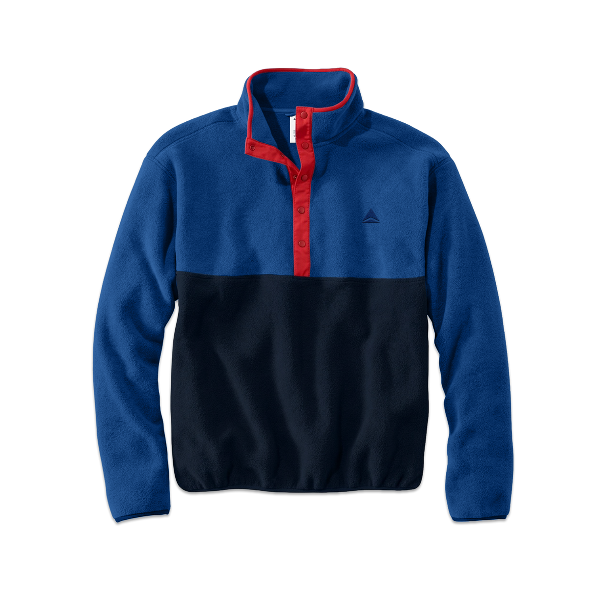 Colorblock Snap Fleece Pullover