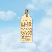 London LHR Luggage Tag Charm