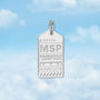 Minneapolis MSP Luggage Tag Charm