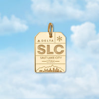Salt Lake City SLC Luggage Tag Charm