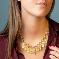 Detroit DTW Luggage Tag Charm