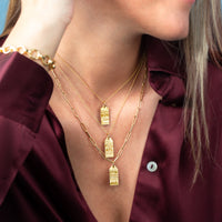 Detroit DTW Luggage Tag Charm