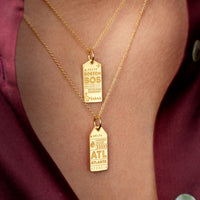 Atlanta ATL Luggage Tag Charm