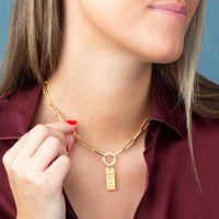 New York LGA Luggage Tag Charm